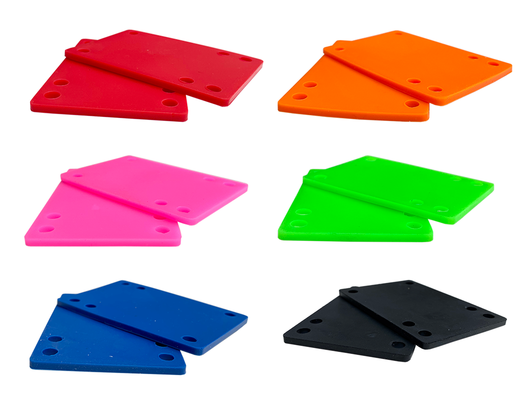 1/8&quot; Riser Skateboard Shock Pads