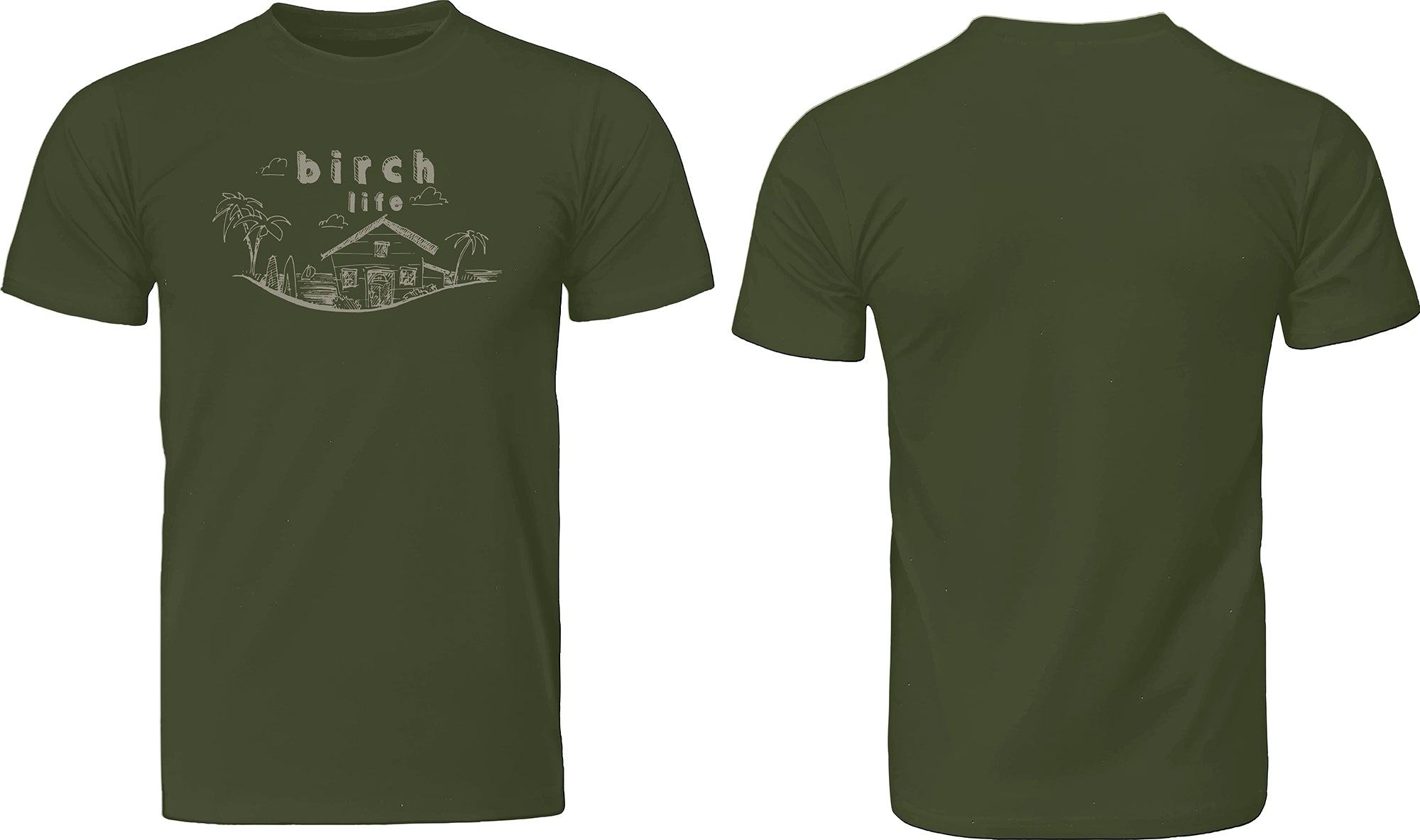 BIRCH T-Shirt - Birch Life Beach Shack