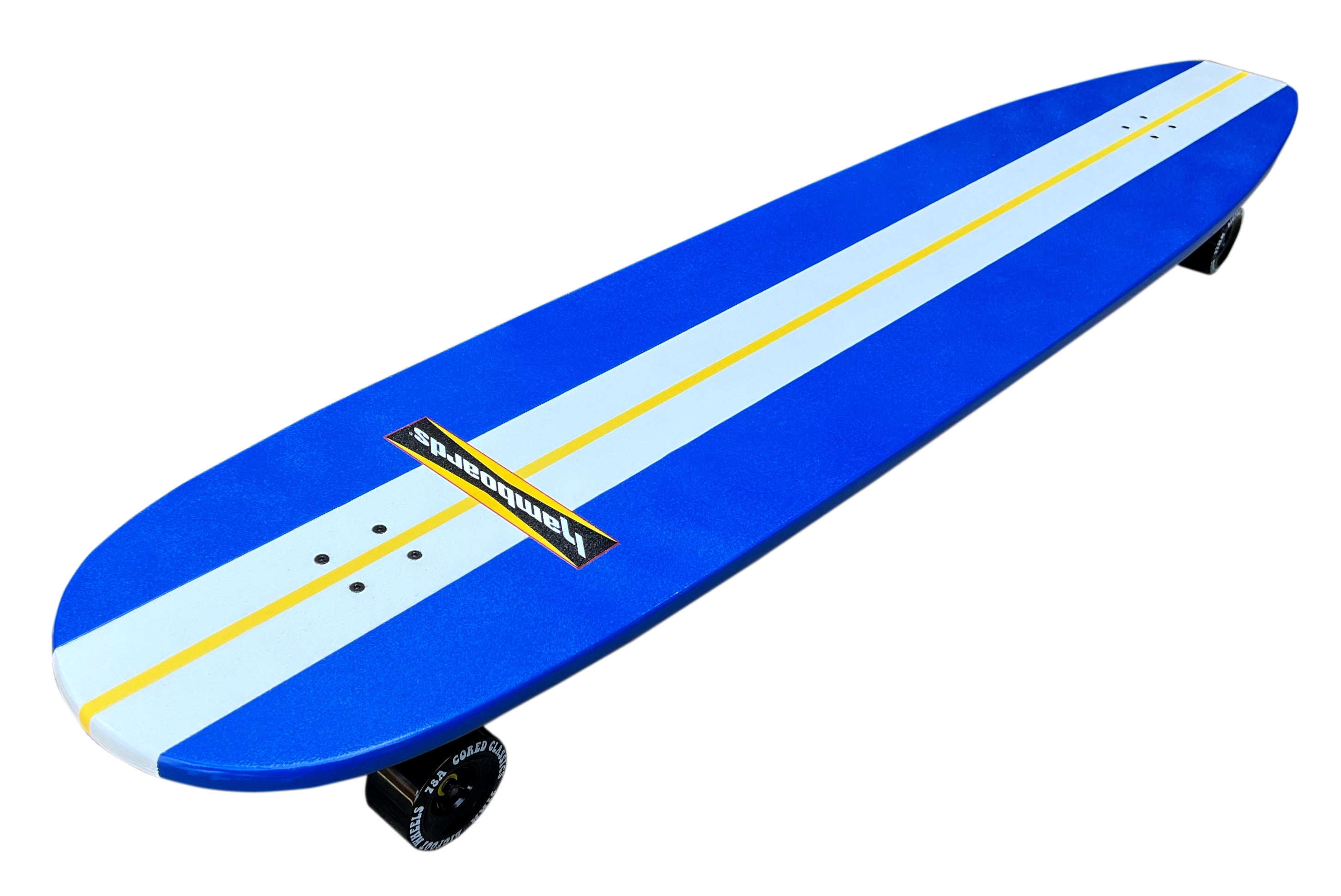 Hamboard 74" Original Painted Classic Longboard Skateboard