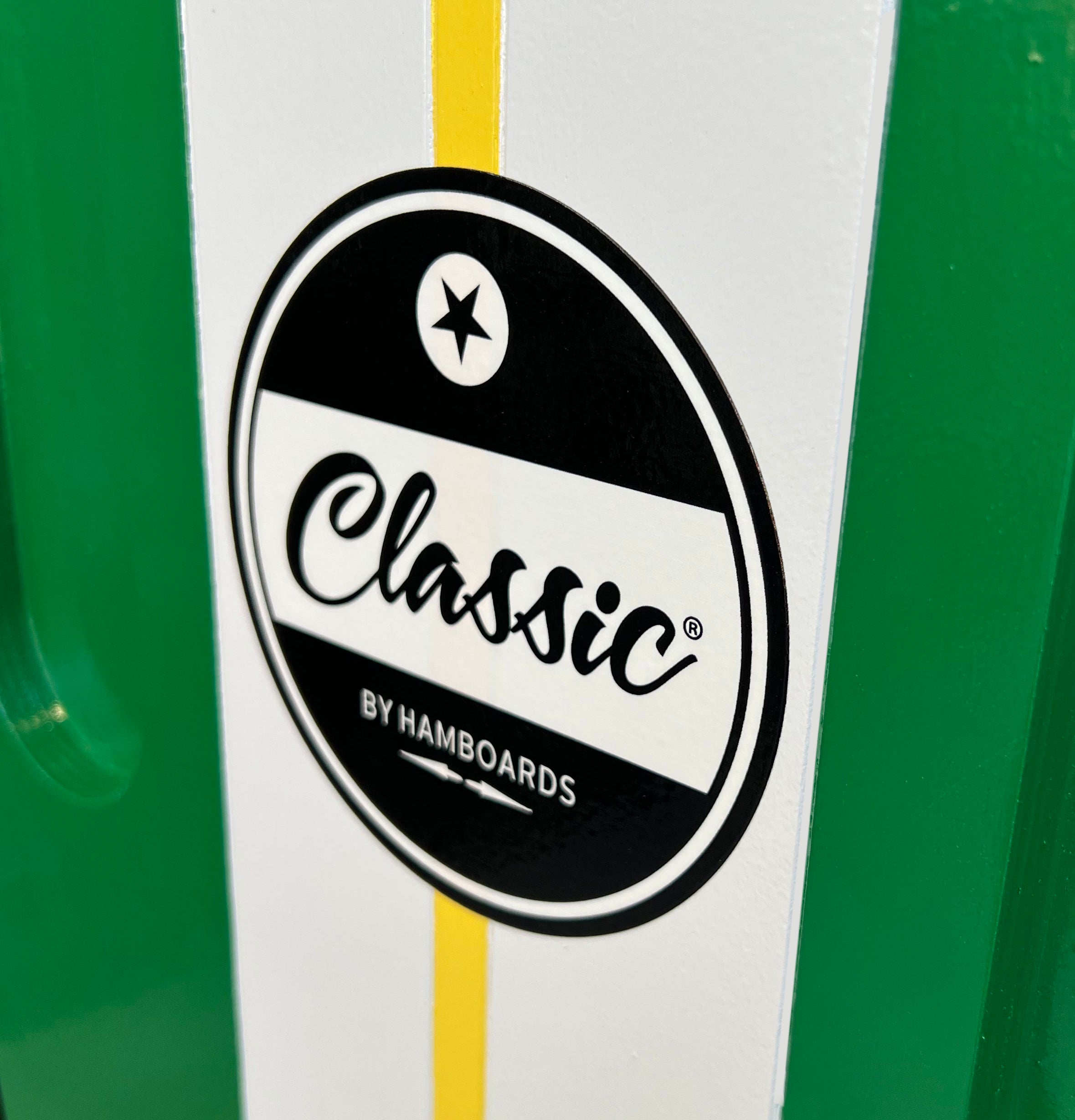 Hamboard 74" Original Painted Classic Longboard Skateboard