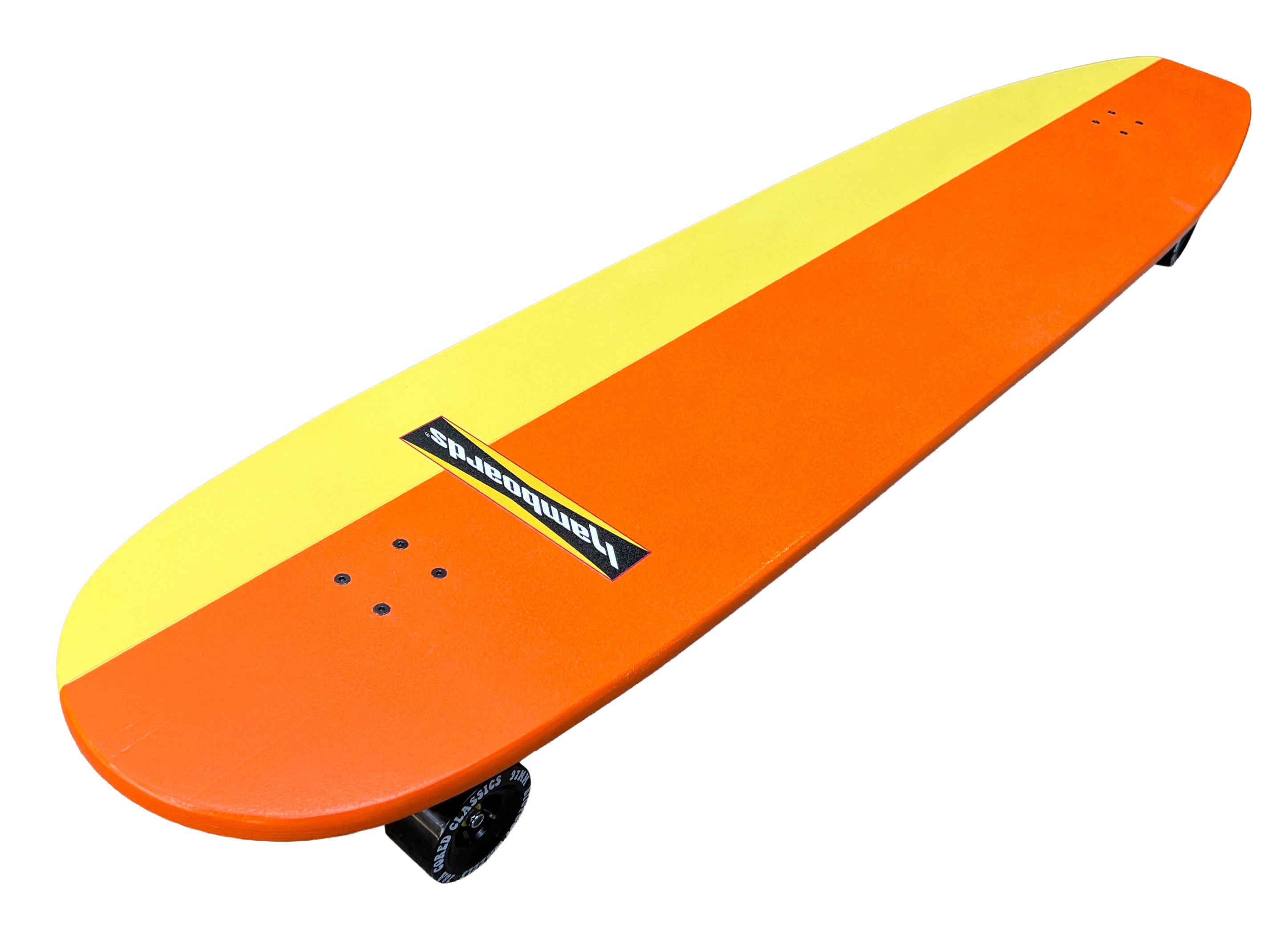 Hamboard 74" Original Painted Classic Longboard Skateboard