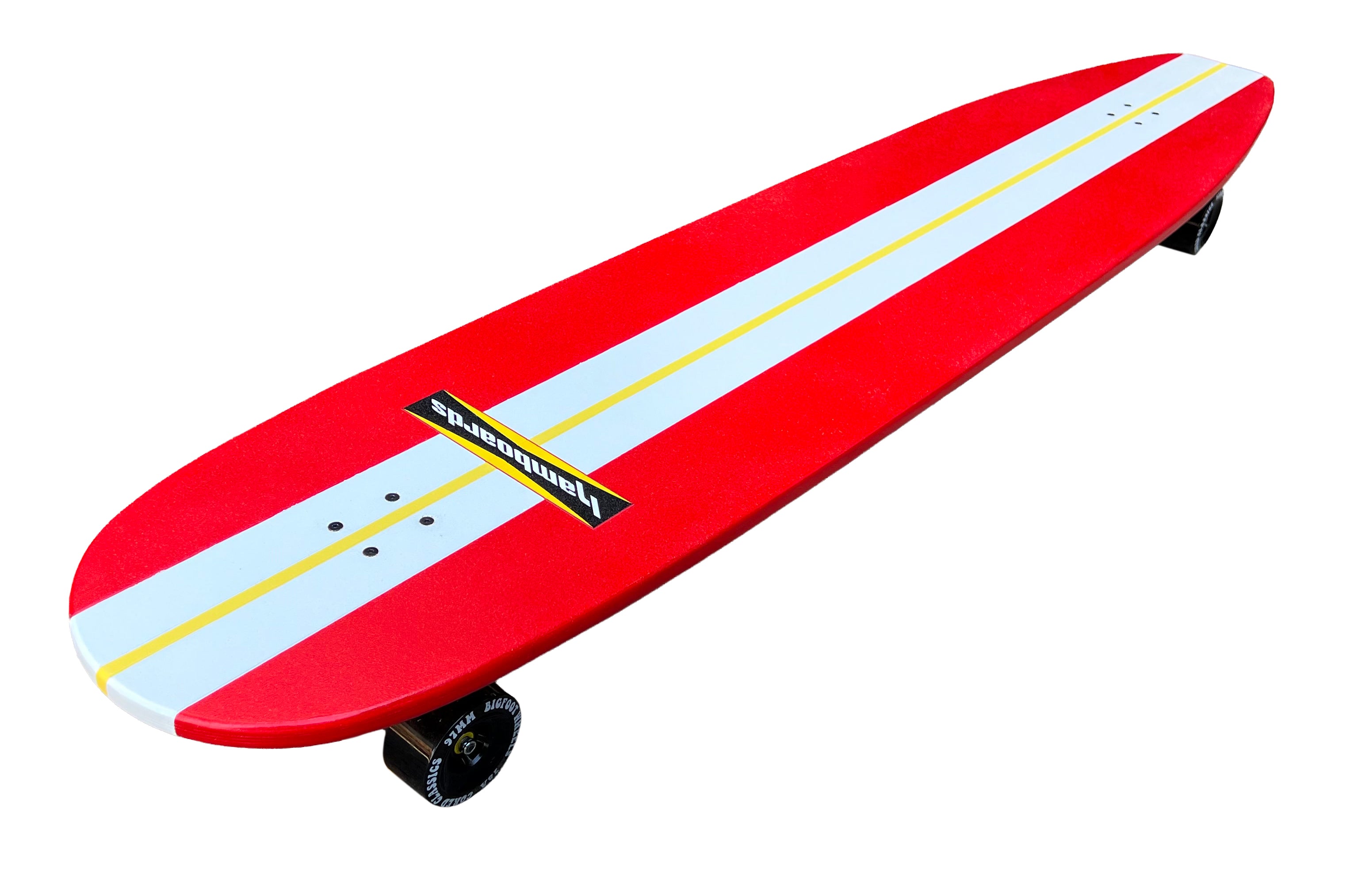 Hamboard 74" Original Painted Classic Longboard Skateboard