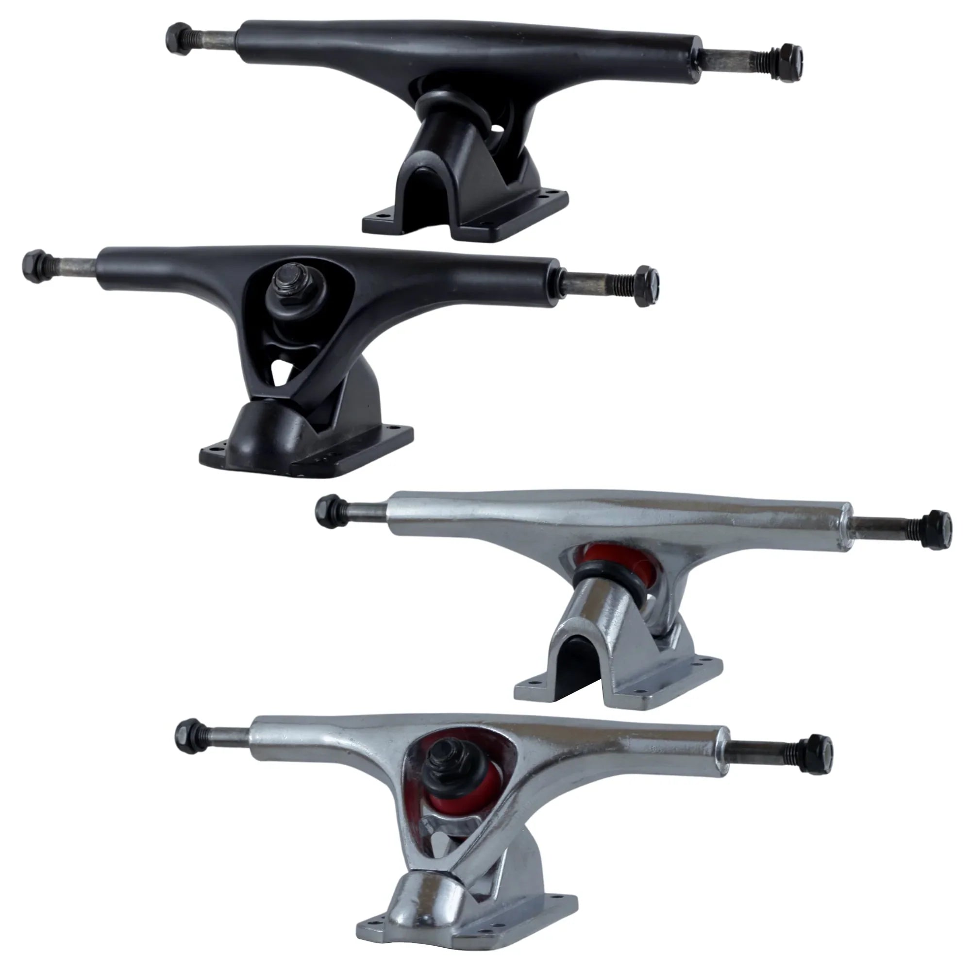 180mm Reverse Kingpin Longboarding Trucks (Pair 2 Trucks)