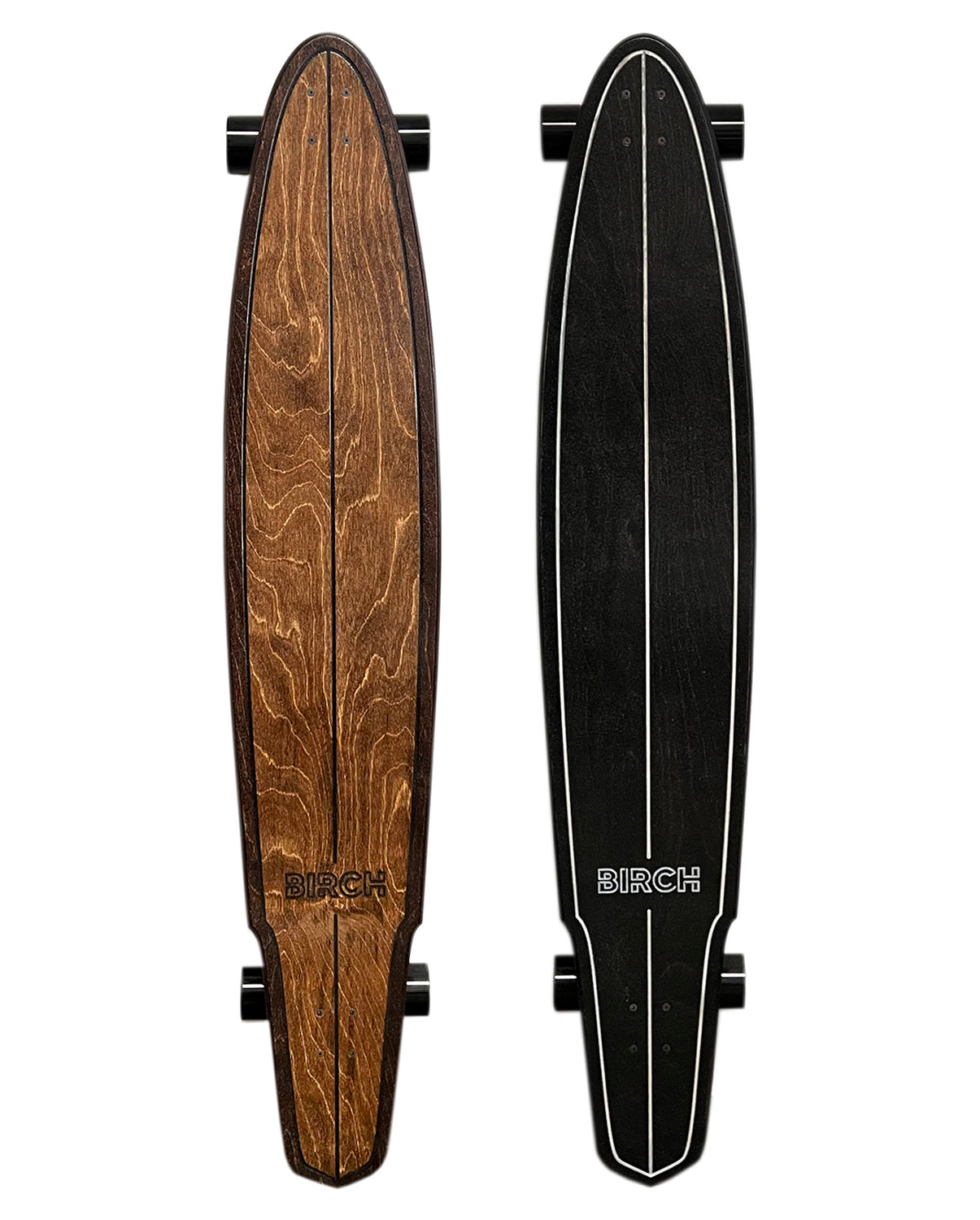 BIRCH 57&quot; SHAKER: Longboard Cruiser Skateboard - Complete Setup