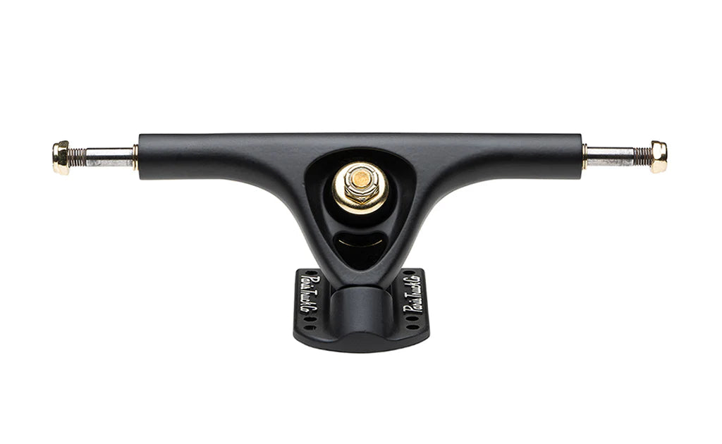 Paris Trucks V3 180mm 50º Longboard Trucks Matte Black (Complete Set - 2 x Trucks)