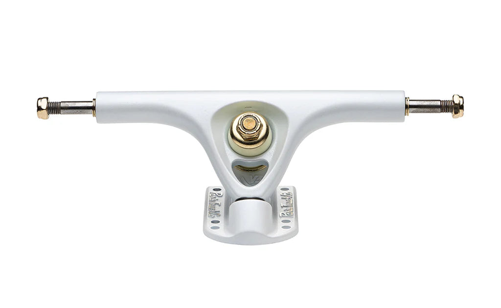 Paris Trucks V3 180mm 50º Longboard Trucks Pearl White (Complete Set - 2 x Trucks)