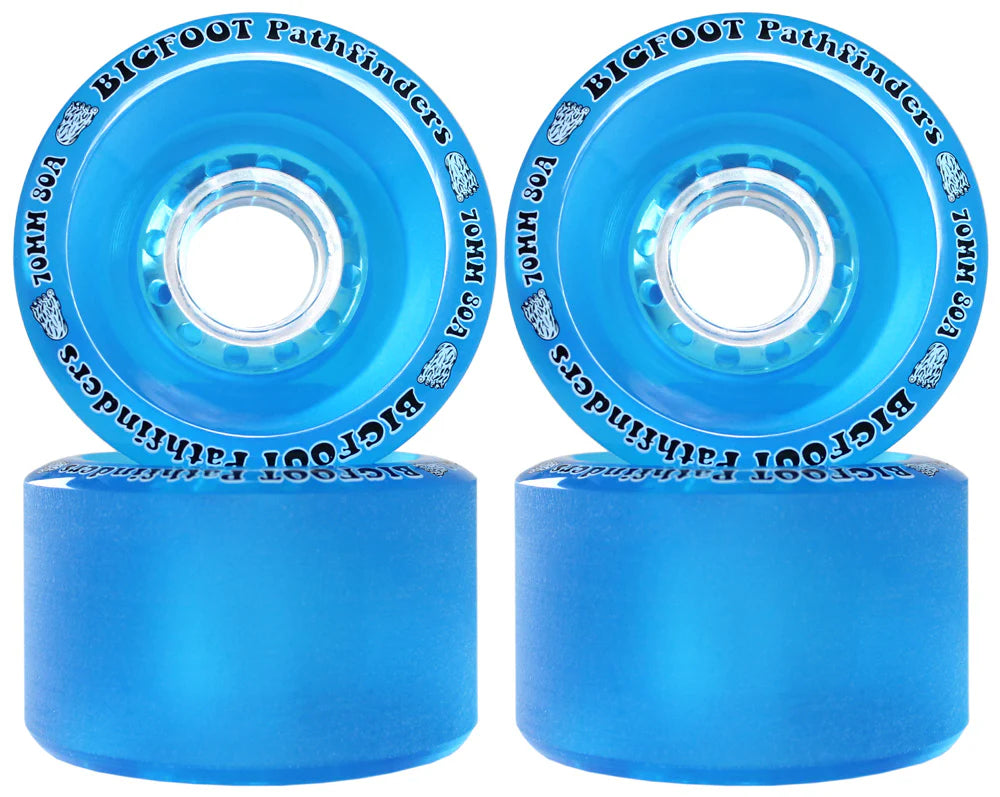 Bigfoot Longboard Skate Wheels - 70mm 80a Pathfinders