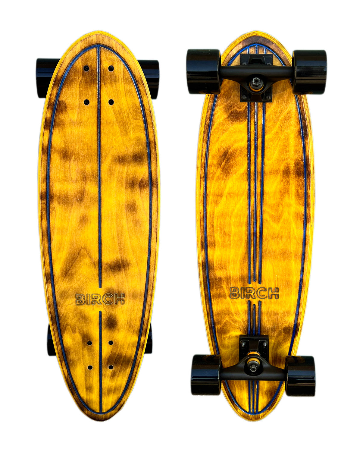 BIRCH 30" Element Series: Compact Cruiser Longboard Skateboard